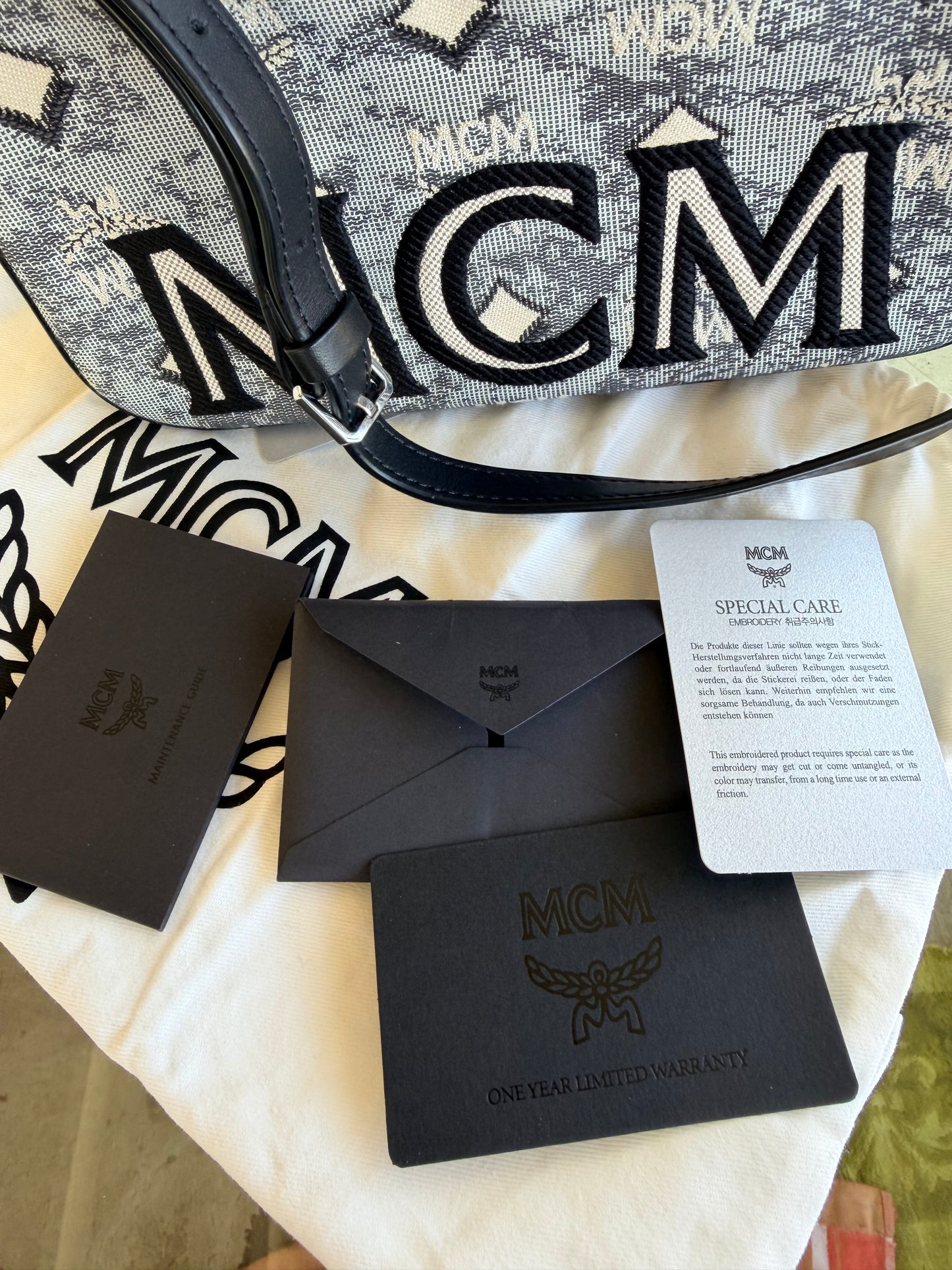 MCM Mini Aren Shoulder Bag