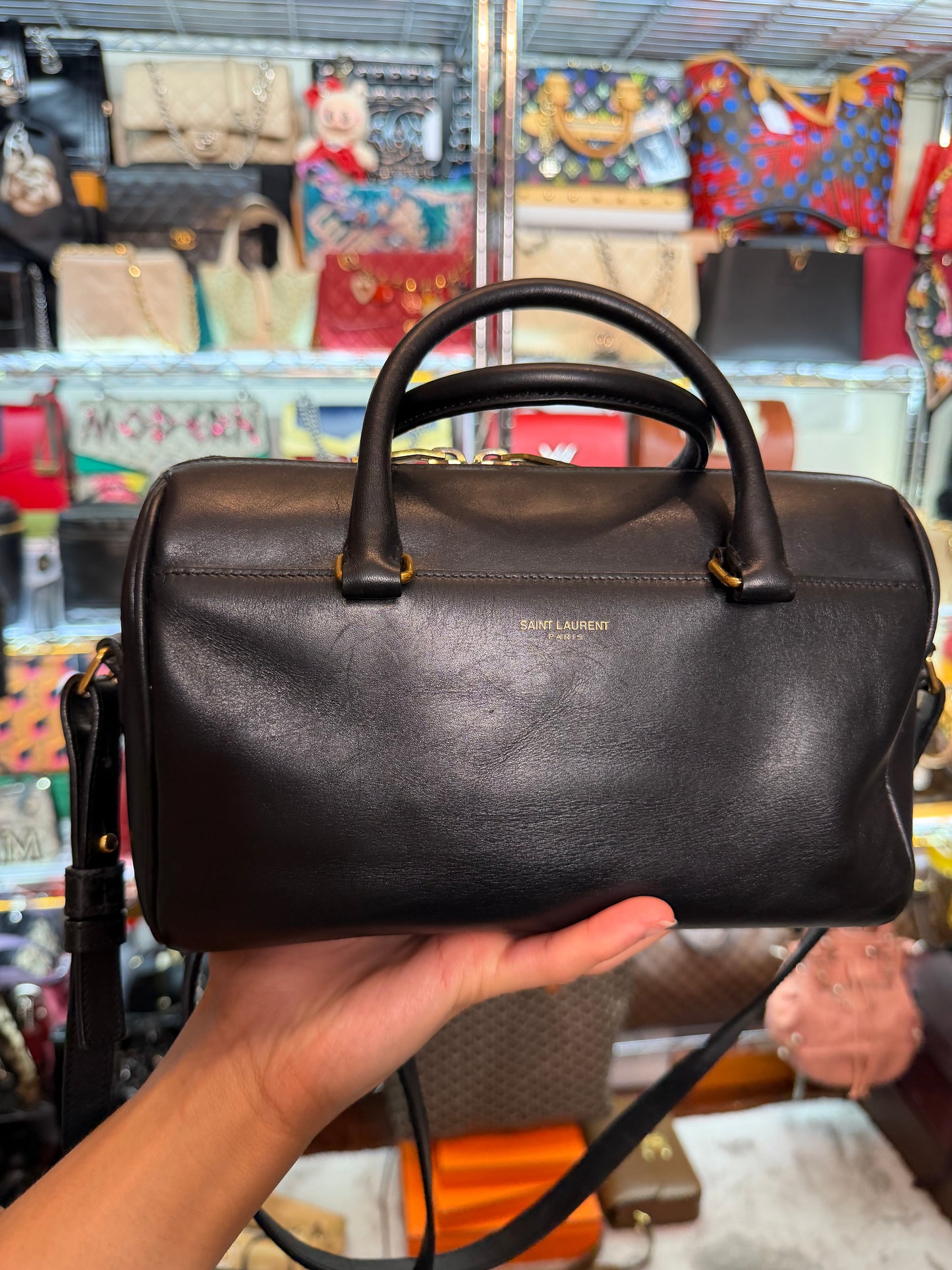 Yve Saint Laurent baby duffle