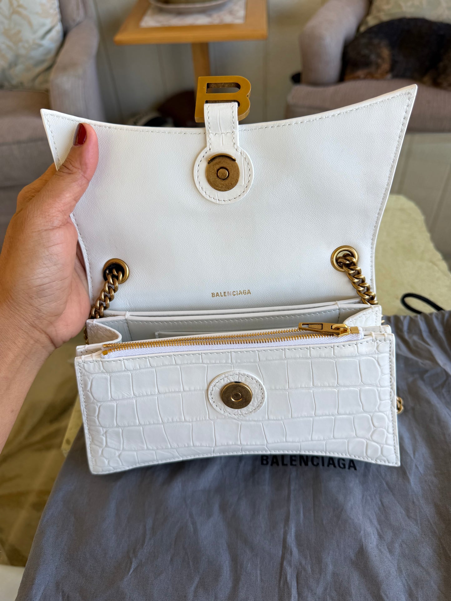 Balenciaga CRUSH CHAIN BAG
