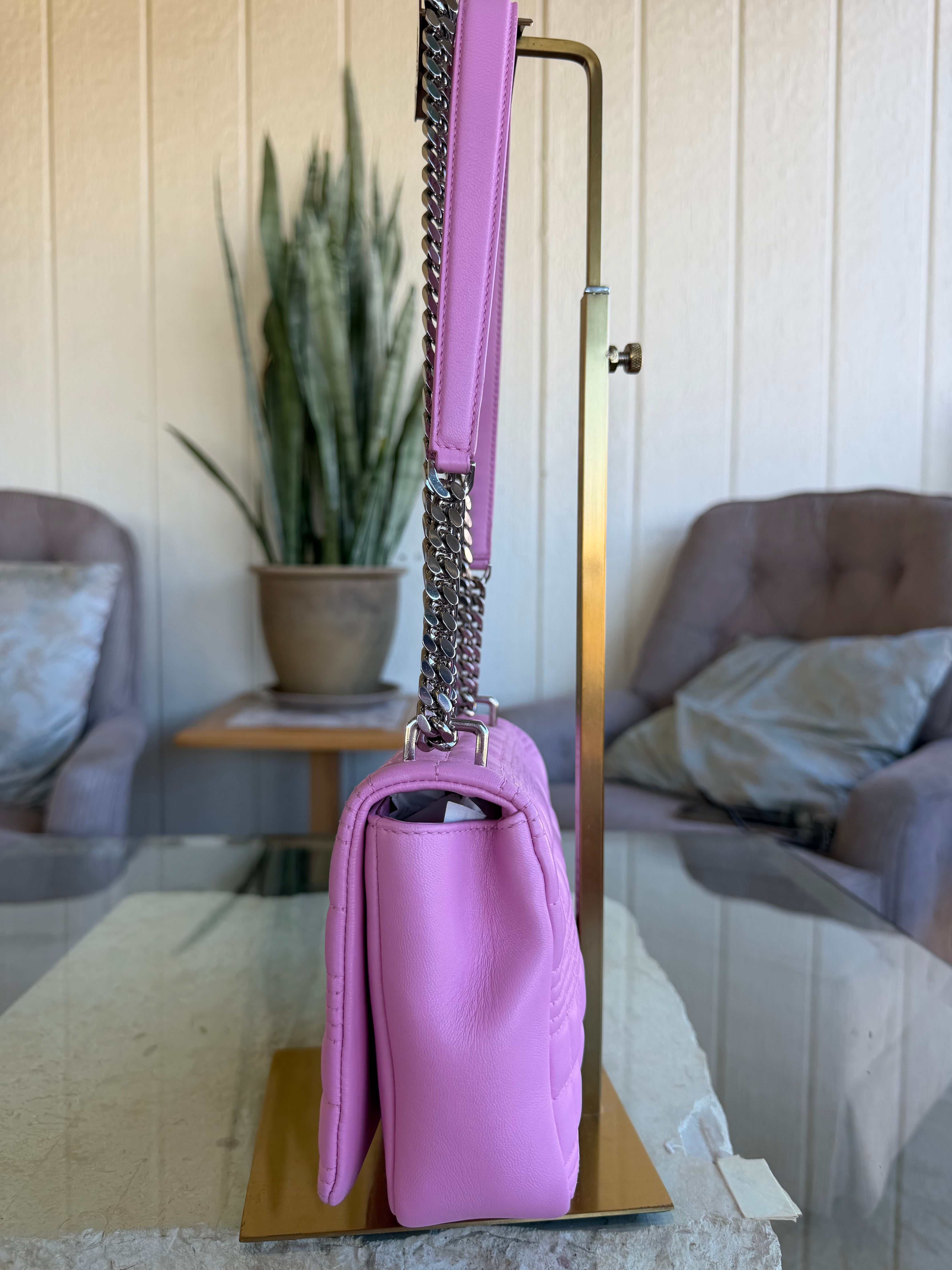 Burberry Pink Lola Quilted Leather – Leicel's Closet
