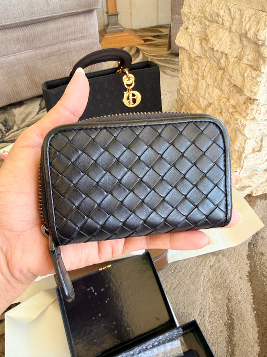 Bottega Veneta Zippy card holder