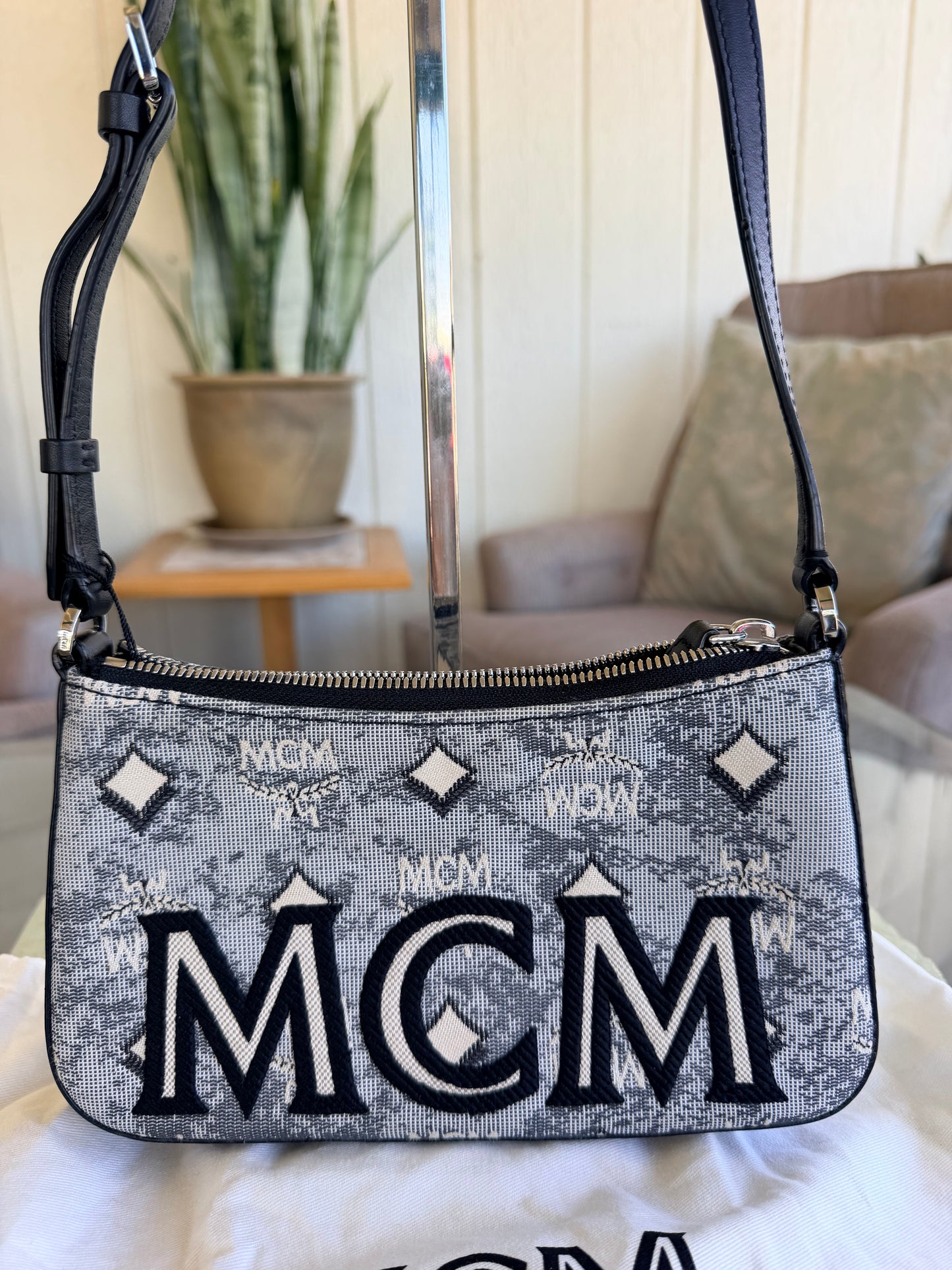 MCM Mini Aren Shoulder Bag