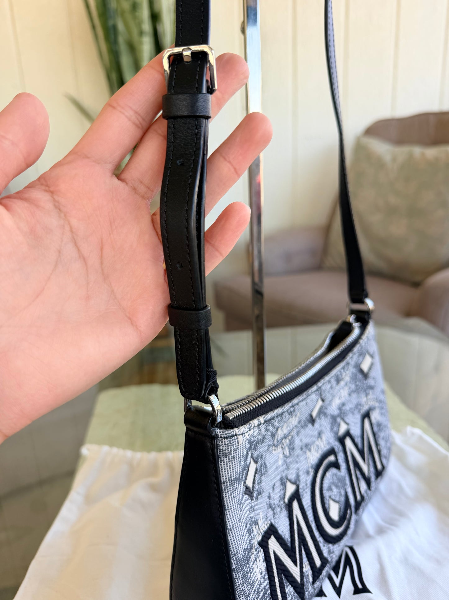 MCM Mini Aren Shoulder Bag