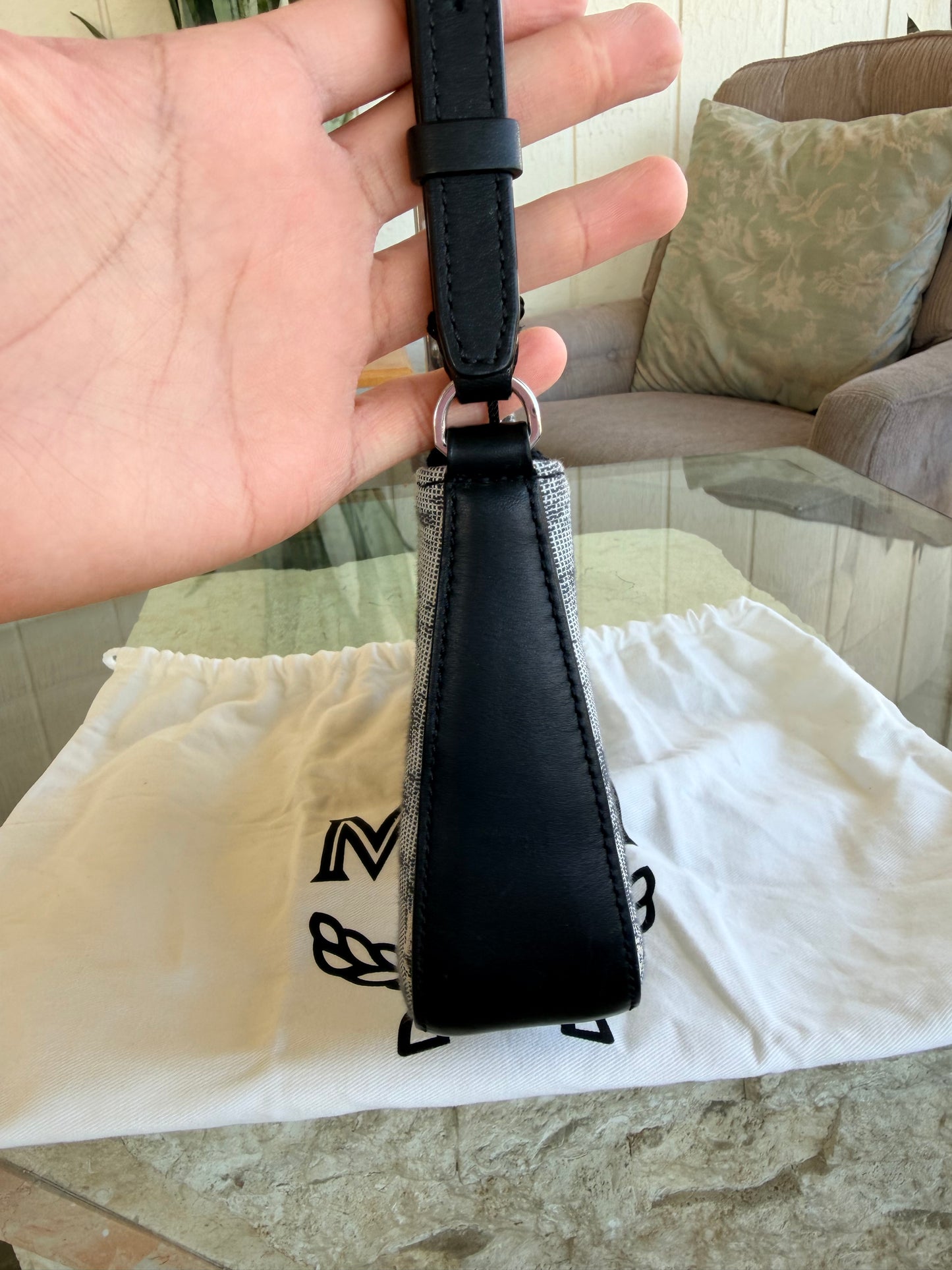 MCM Mini Aren Shoulder Bag