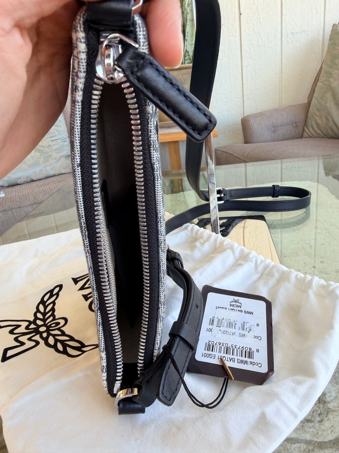 MCM Mini Aren Shoulder Bag