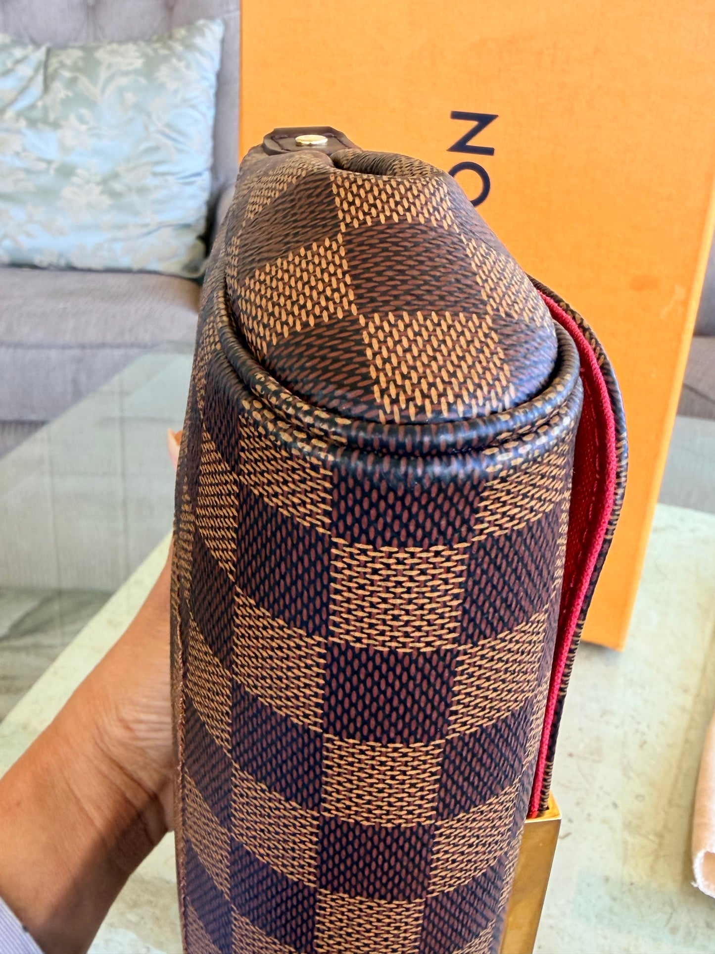 Louis Vuitton Damier Ebene Favorite MM