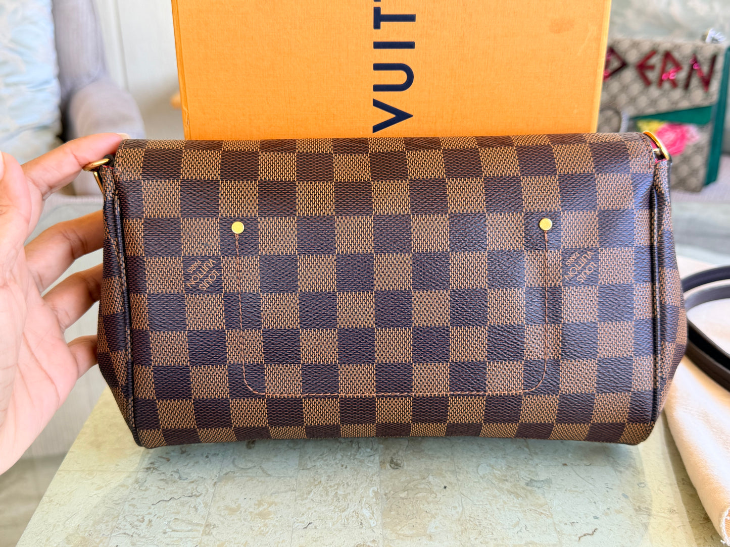 Louis Vuitton Damier Ebene Favorite MM