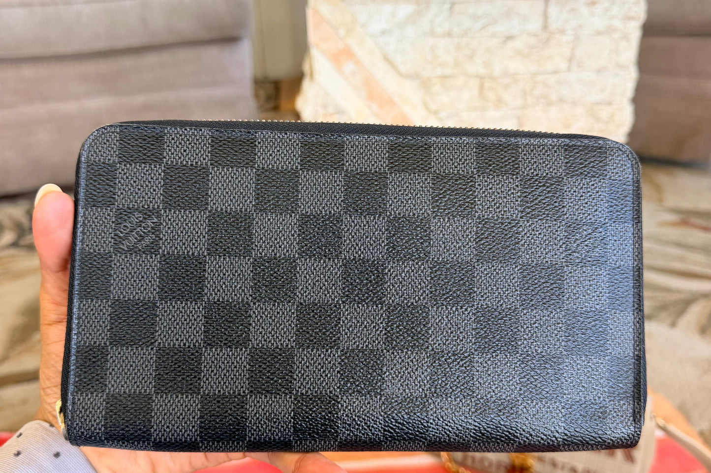 Louis Vuitton Damier Graphite Canvas Zippy Organizer