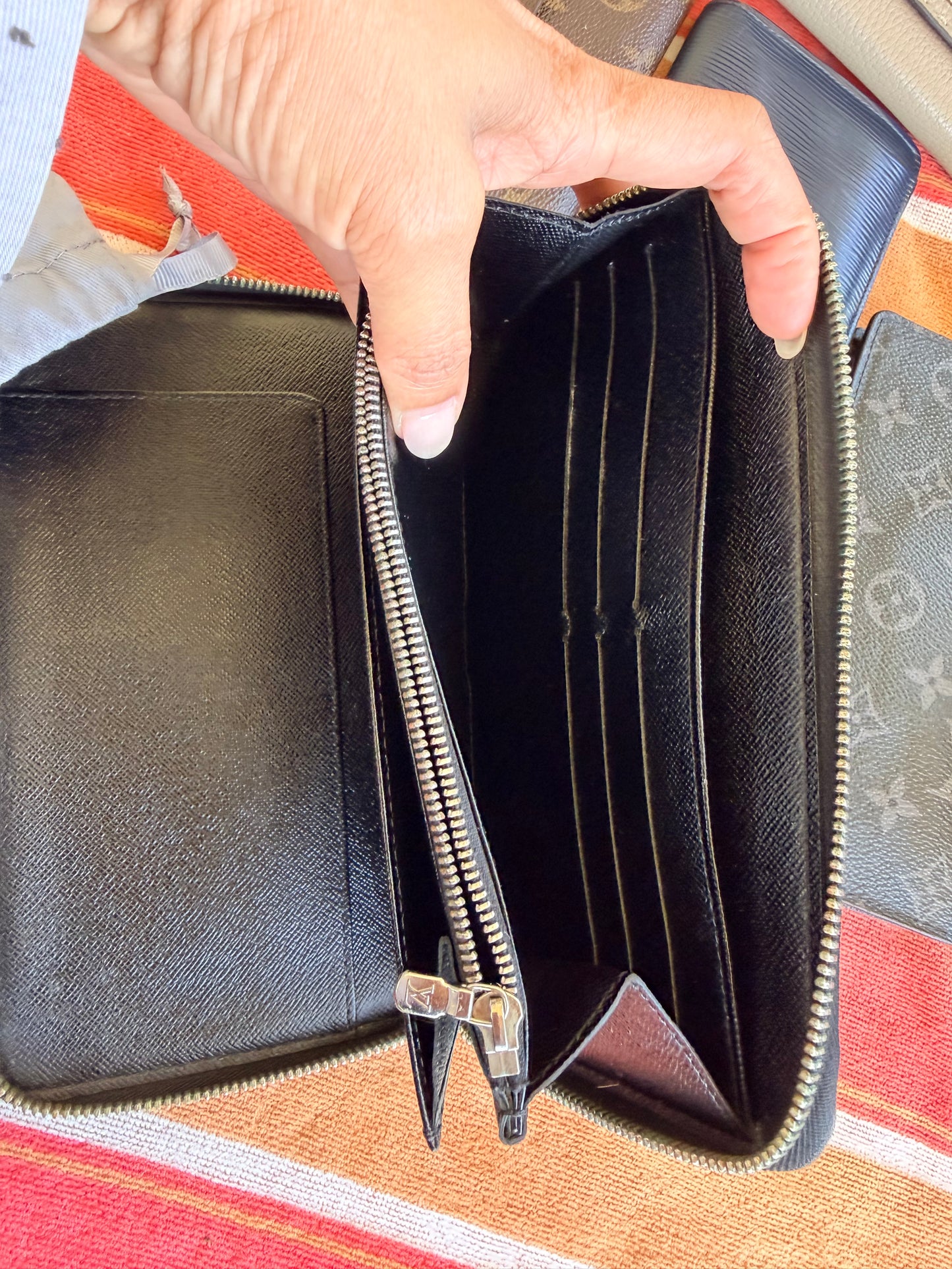 Louis Vuitton Damier Graphite Canvas Zippy Organizer