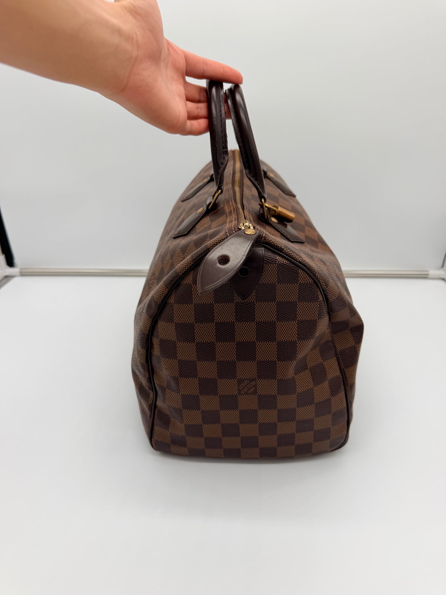 Louis Vuitton Speedy 35 in Damier Ebene
