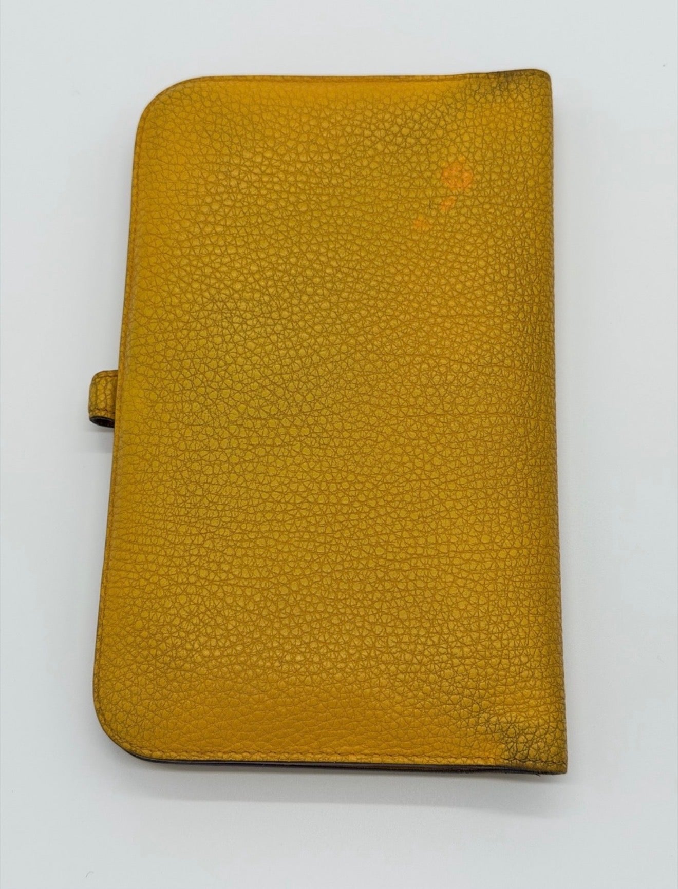 Hermes Dugon Yellow Wallet