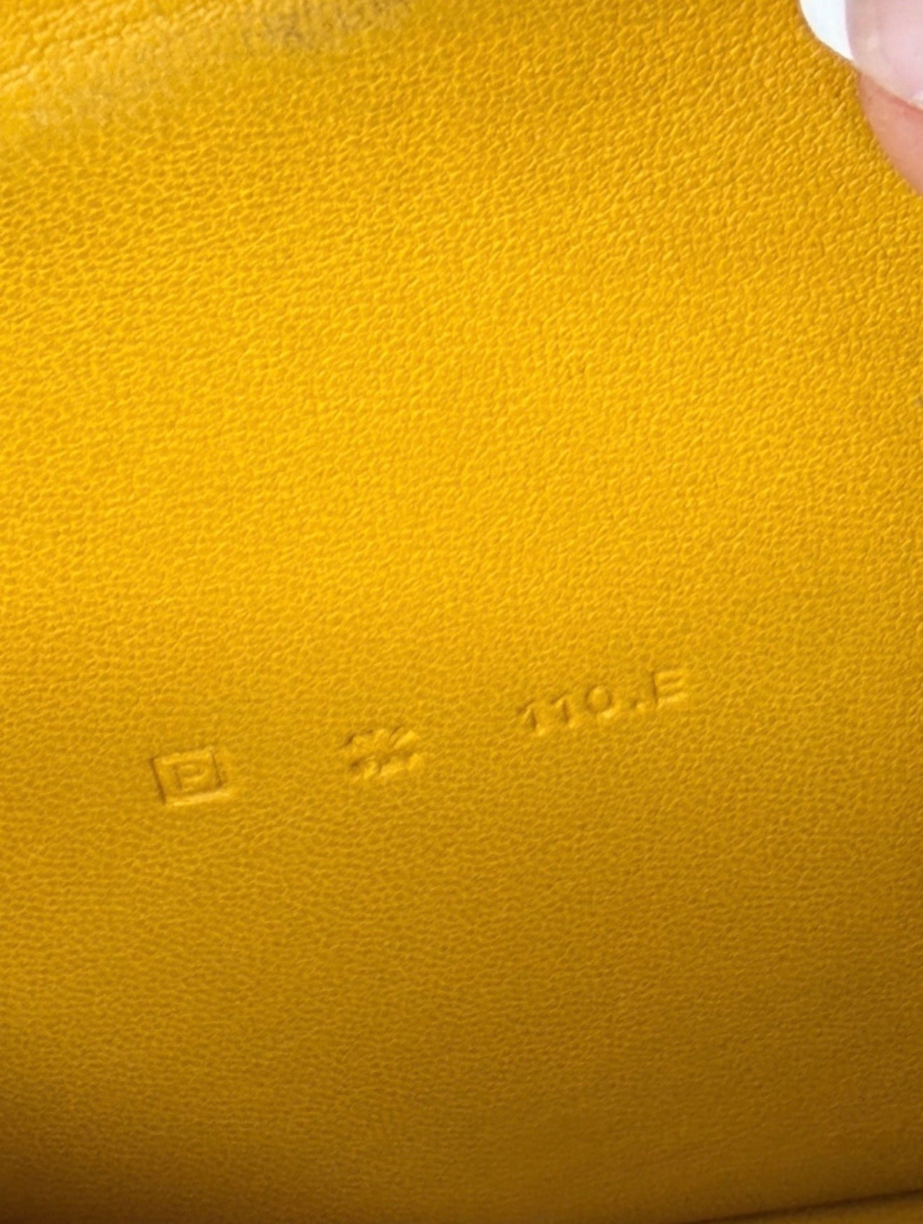 Hermes Dugon Yellow Wallet