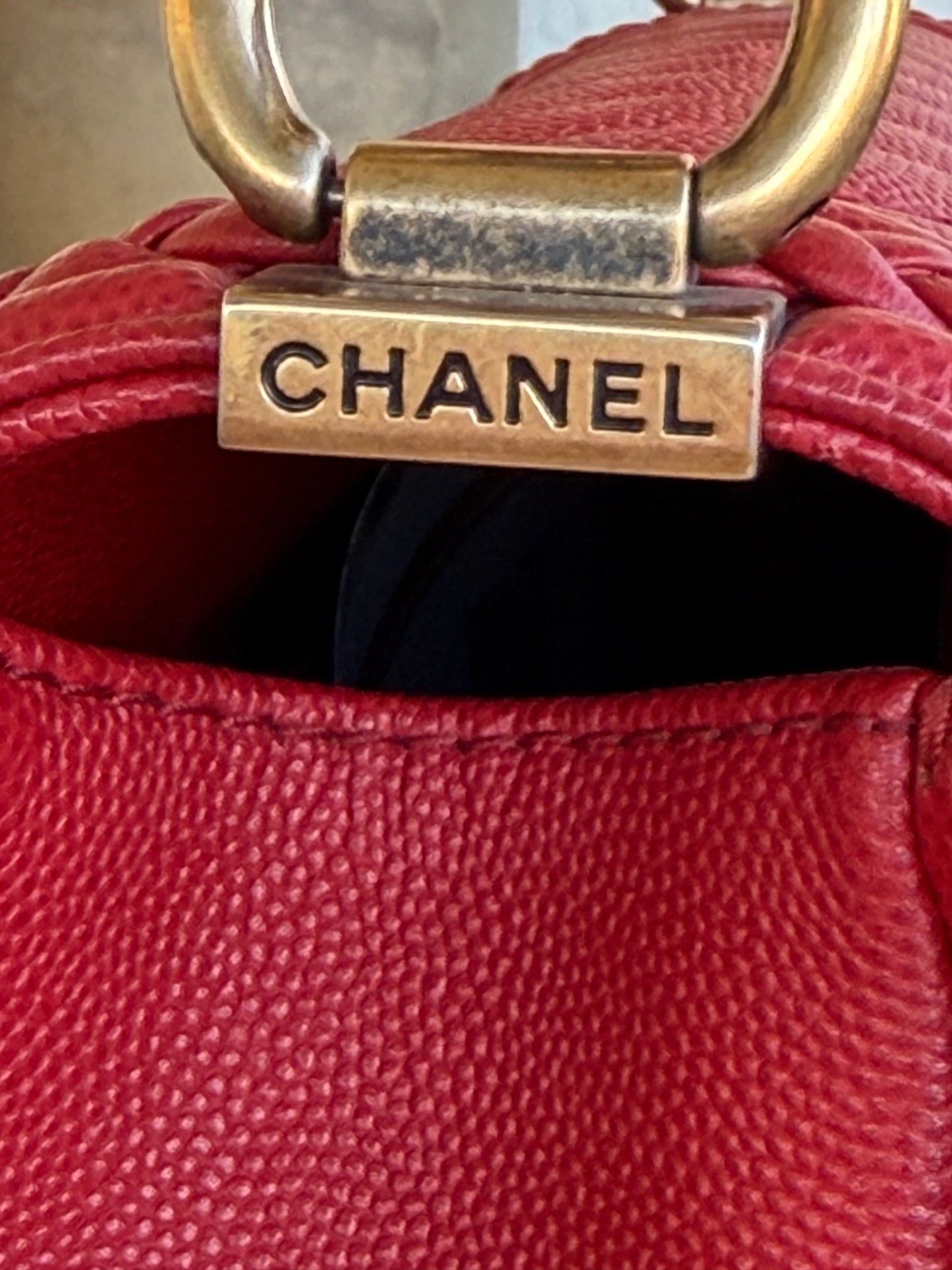 Chanel Chevron Caviar Braided Limited Edition