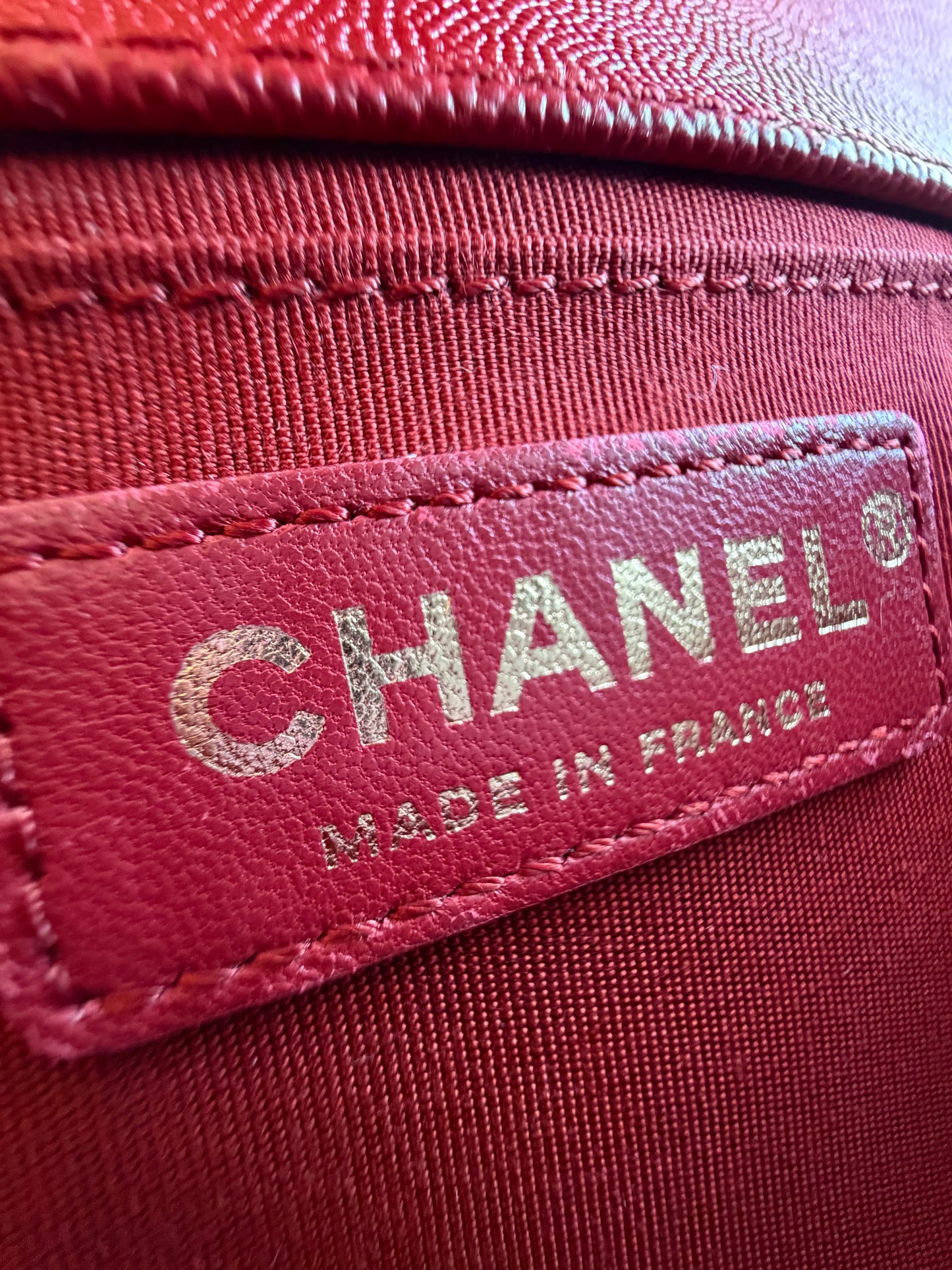 Chanel Chevron Caviar Braided Limited Edition