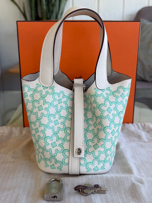 Hermes Picotin Micro Lock 14 Lucky Daisy Limited Edition