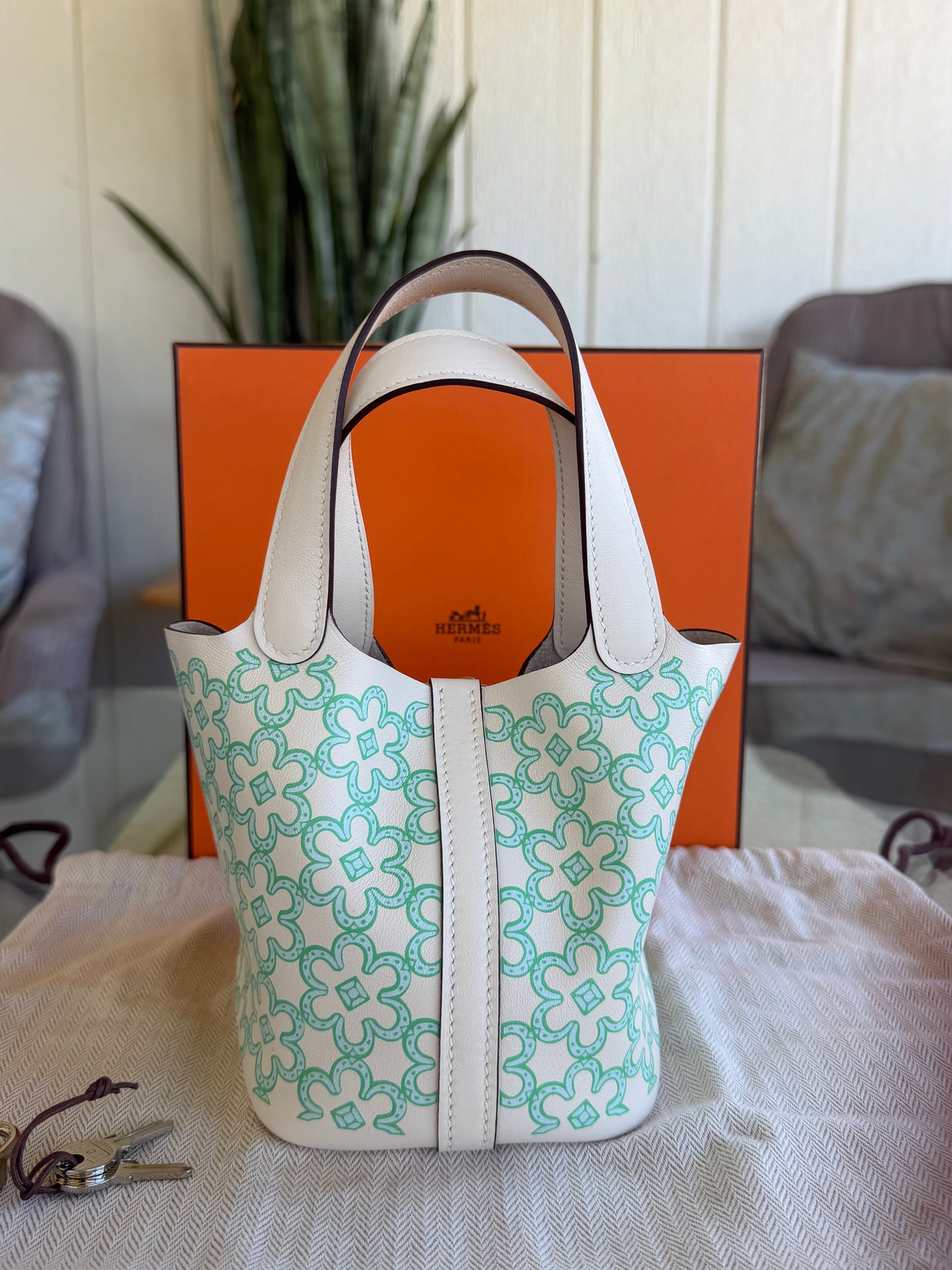 Hermes Picotin Micro Lock 14 Lucky Daisy Limited Edition
