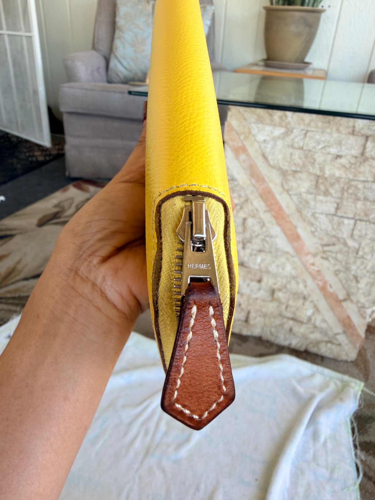 Hermes Azap Silk'In Classique Long Wallet